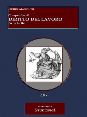 cover image of Compendio di DIRITTO DEL LAVORO facile facile--Terza Edizione